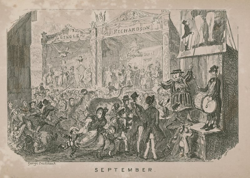 zářijový veletrh od George Cruikshank
