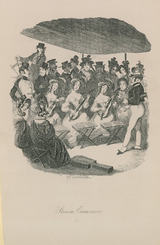 Parní exkurze od George Cruikshank