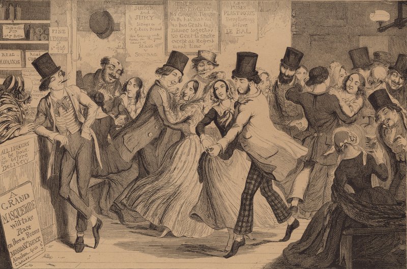 Děti opilce od George Cruikshank