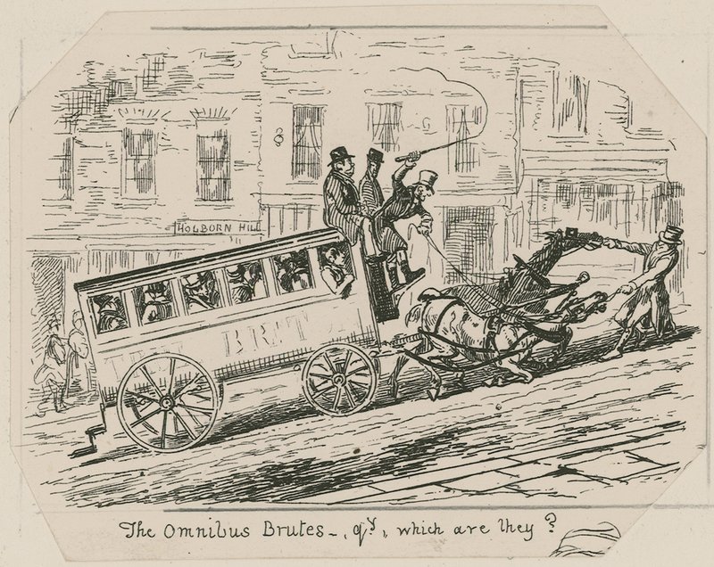Omnibus brutes ... což jsou oni od George Cruikshank