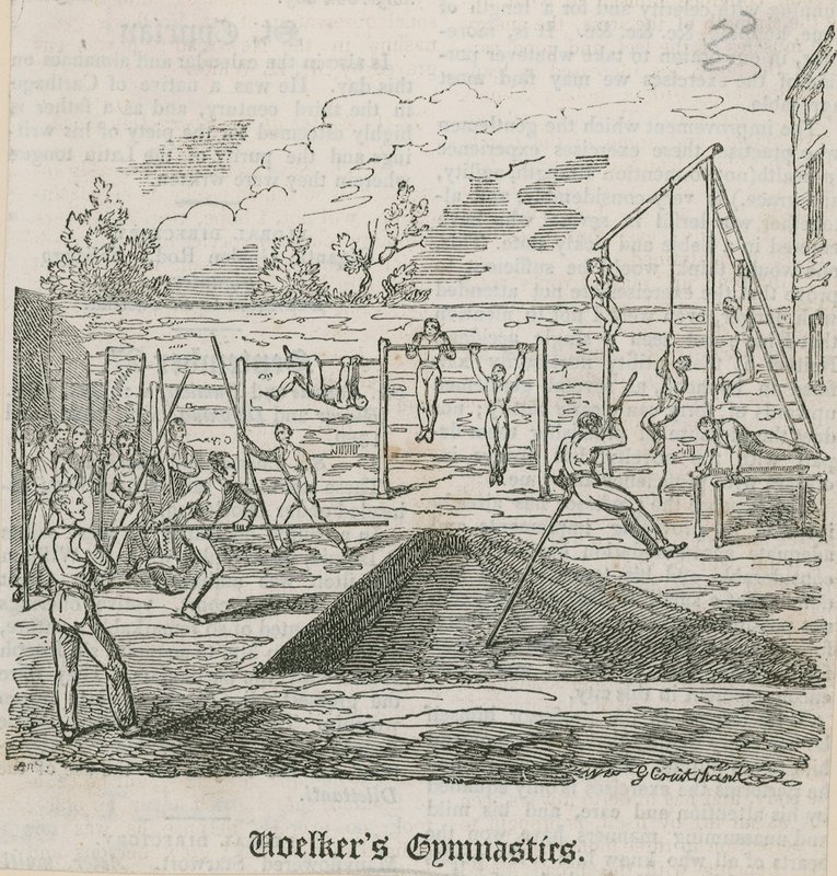 Woelkerova gymnastika od George Cruikshank