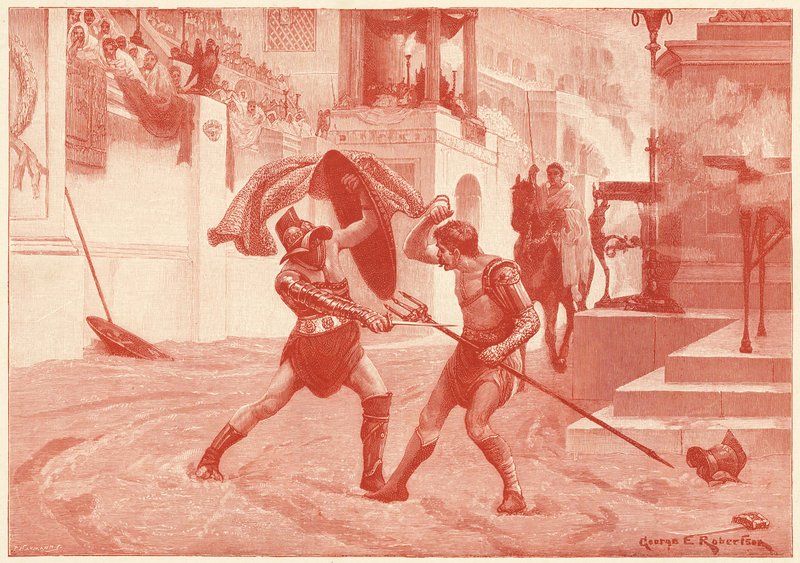 V Aréně od George Edward Robertson