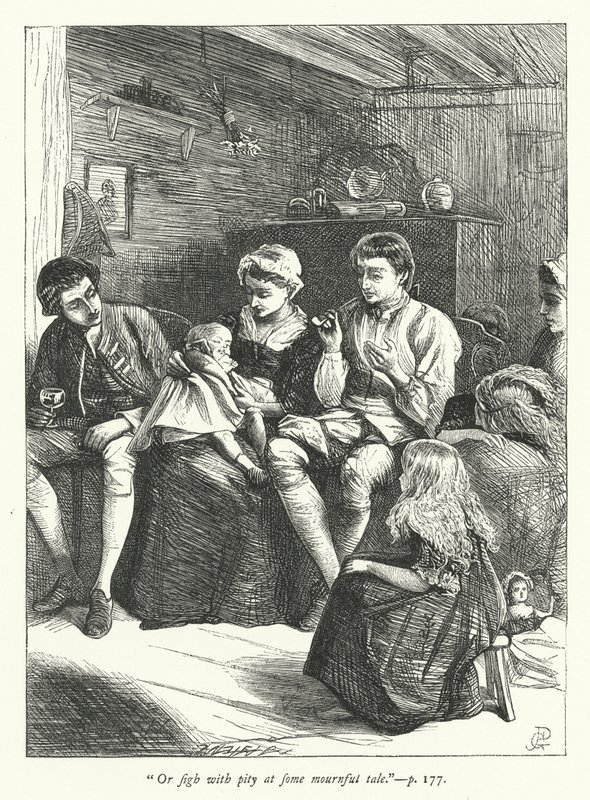 Ilustrace pro cestovatele od George John Pinwell