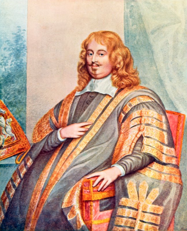 Edward Hyde, hrabě z Clarendonu od George Perfect Harding