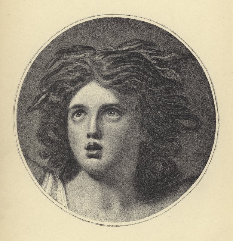 Lady Hamilton jako Cassandra od George Romney