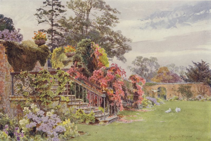 Bulwick, podzim od George Samuel Elgood