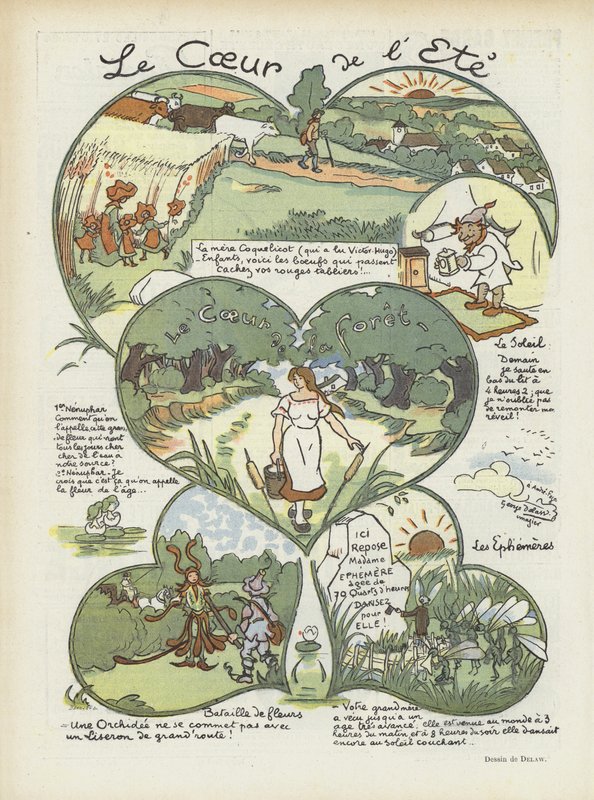 Ilustrace pro Le Rire od Georges Delaw