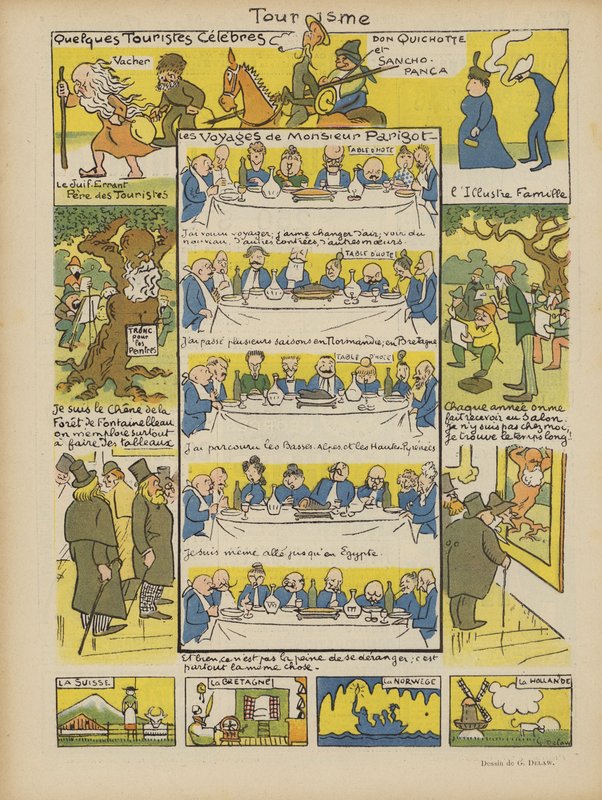 Ilustrace pro Le Rire od Georges Delaw