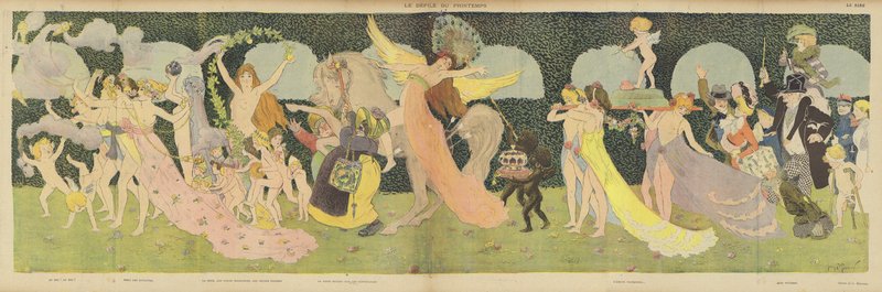 Ilustrace pro Le Rire od Georges Meunier
