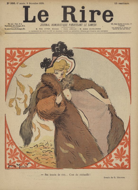 Ilustrace pro Le Rire od Georges Meunier