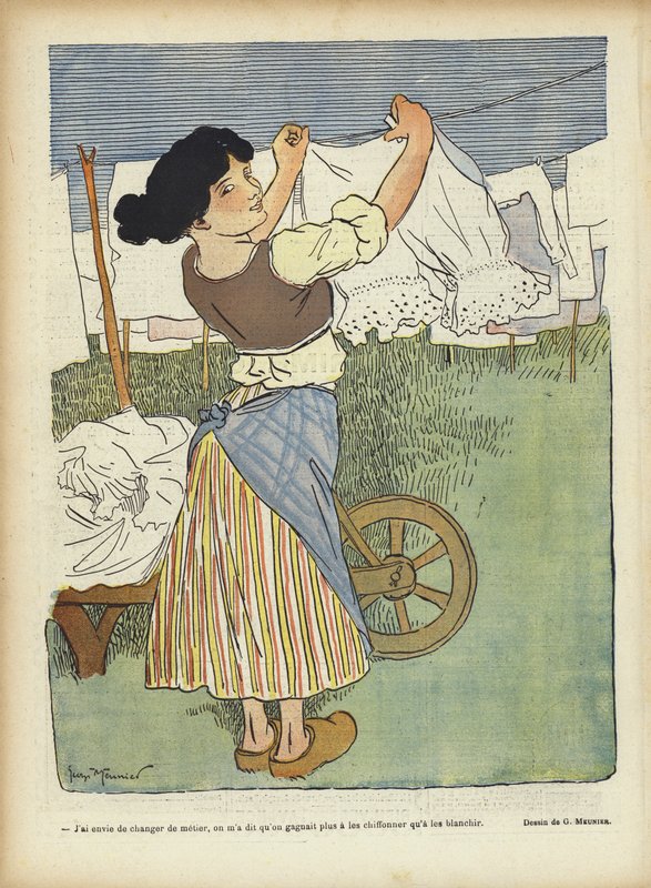 Ilustrace pro Le Rire od Georges Meunier
