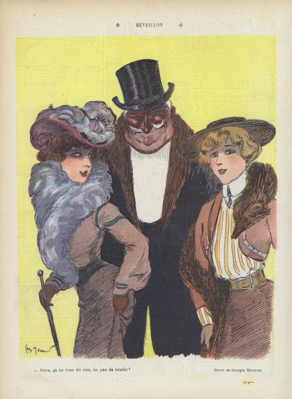 Ilustrace pro Le Rire od Georges Meunier