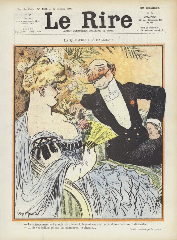 Ilustrace pro Le Rire od Georges Meunier