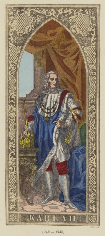 Karel VII., 1742-1745 od German School
