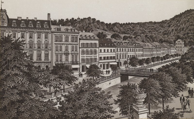 Egerstrasse (litho) od German School