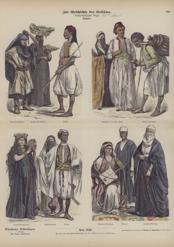 Egyptské kostýmy od German School