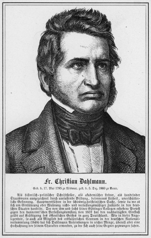 Fr Christian Dahlmann (rytina) od German School
