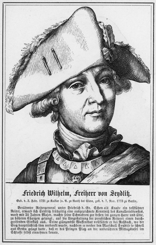 Friedrich Wilhelm, Freiherr von Sendlik (rytina) od German School