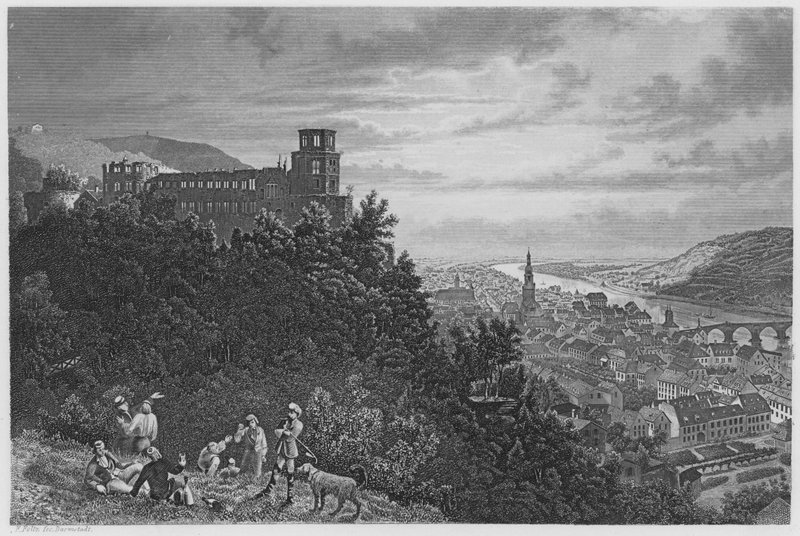 Heidelberg (rytina) od German School