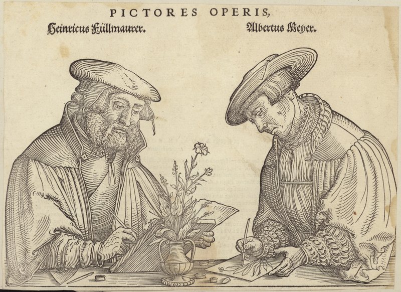 Heinricus Fullmaurer a Albrecht Meyer od German School