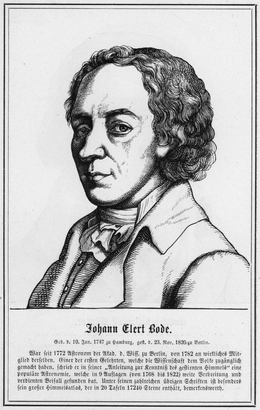 Johann Elert Bode (rytina) od German School