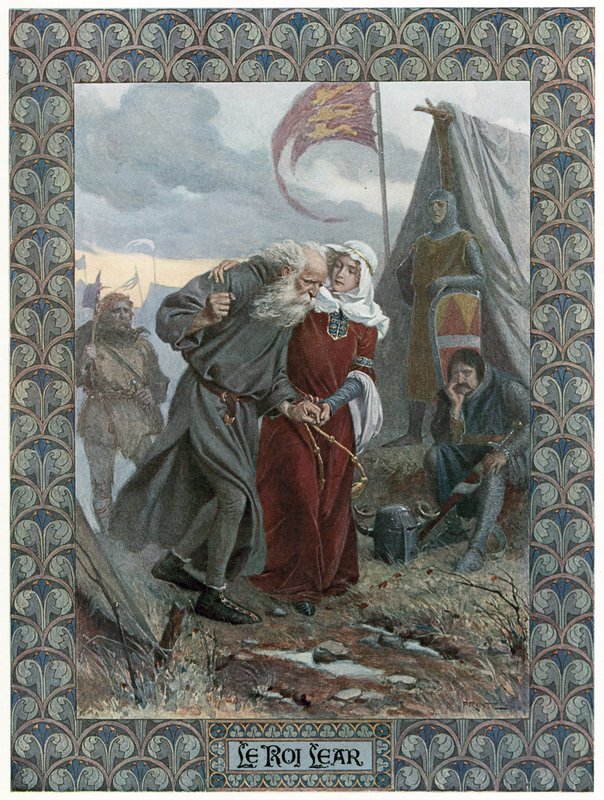 král Lear od German School