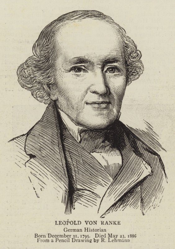 Leopold von Ranke (rytina) od German School