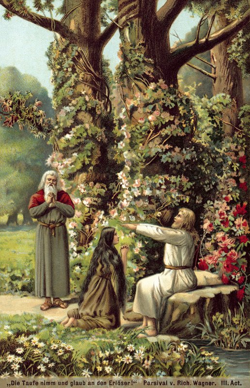 Parsifal Richarda Wagnera, dějství III od German School