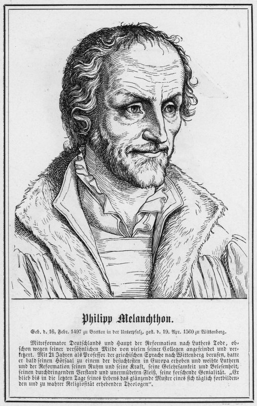 Philipp Melanchthon (rytina) od German School