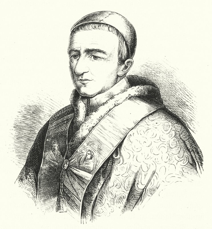 Papež Řehoř XVI (rytina) od German School