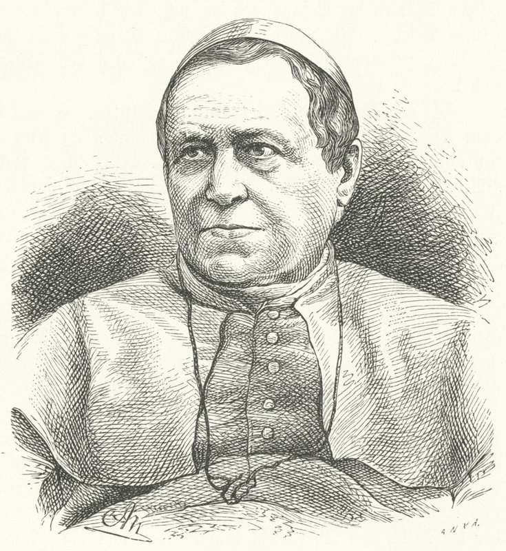 Papež Pius IX (rytina) od German School