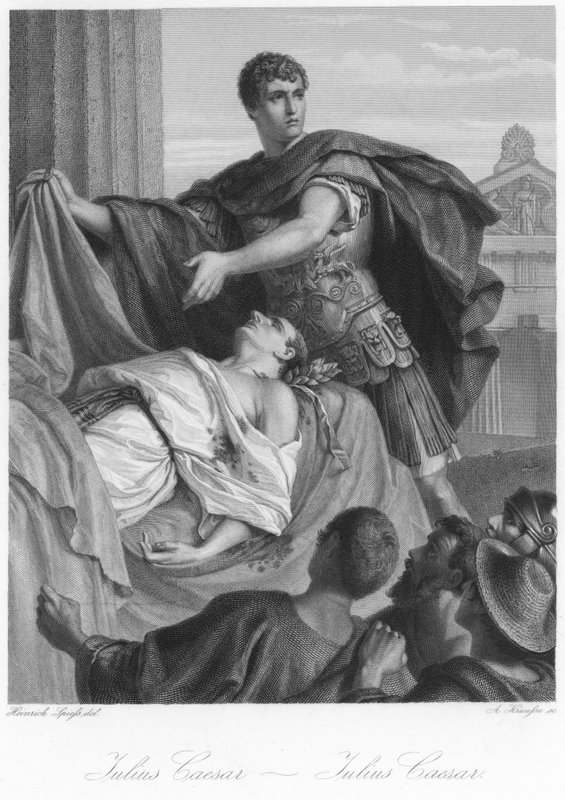 Scéna z Julia Caesara od German School