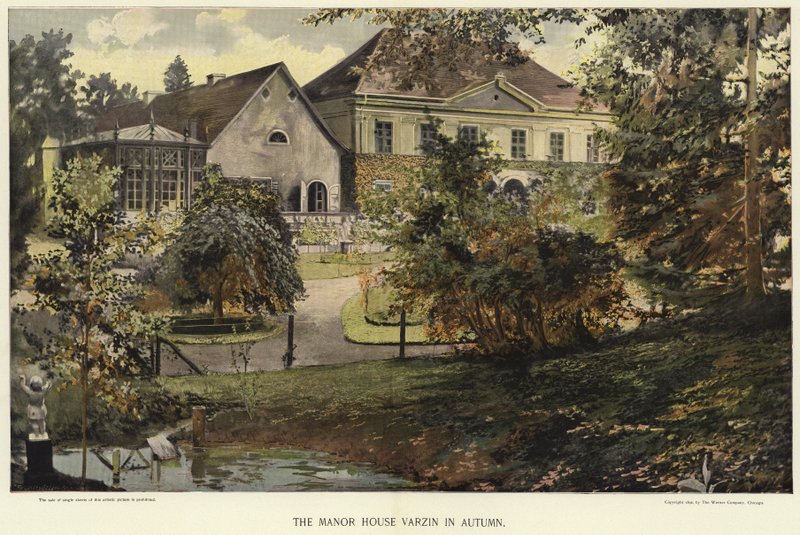 Panský dům Varzin na podzim od German School