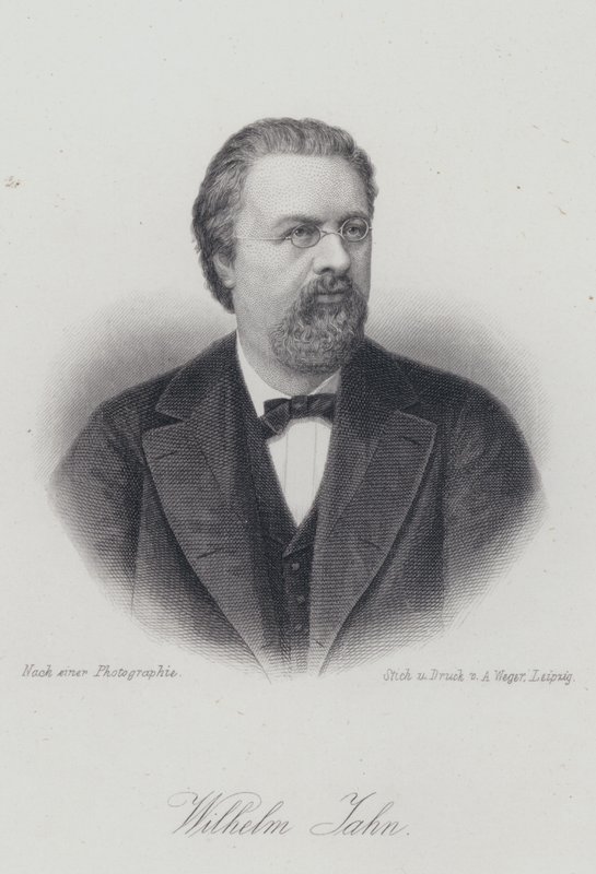 Wilhelm Jahn, rakousko-uherský dirigent (rytina) od German School