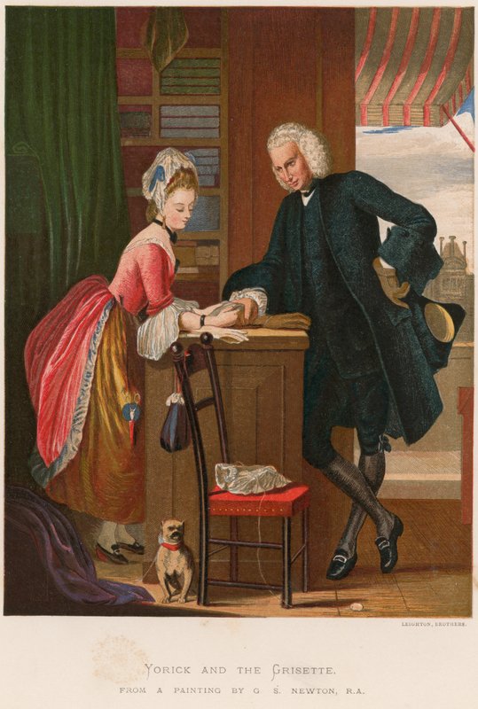 Yorick a Grisette od Gilbert Stuart Newton