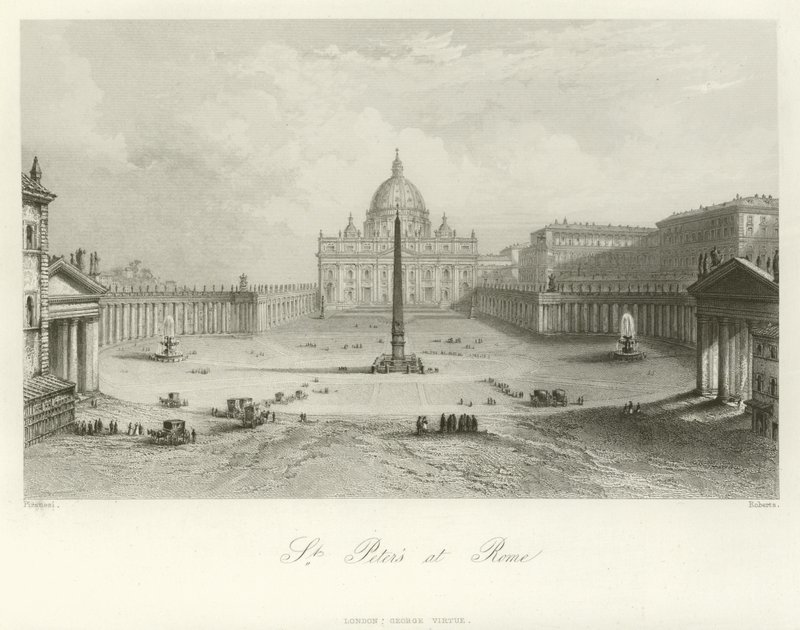 Svatého Petra v Římě od Giovanni Battista Piranesi