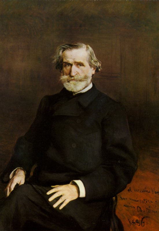 Portrét Giuseppe Verdiho od Giovanni Boldini