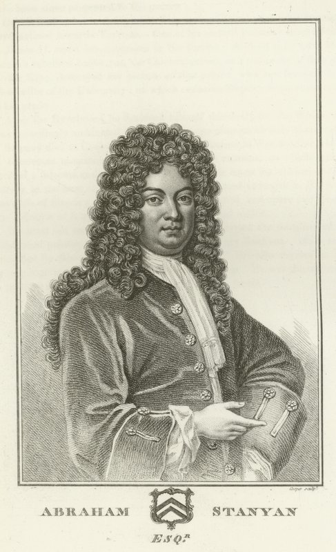 Abraham Stanyan, Esquire od Godfrey Kneller