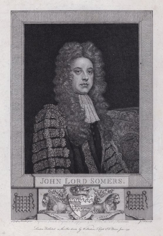 John Somers od Godfrey (after) Kneller