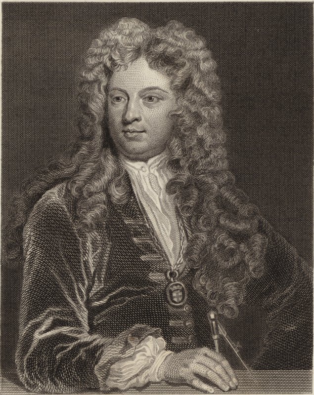 Sir John Vanbrugh od Godfrey Kneller
