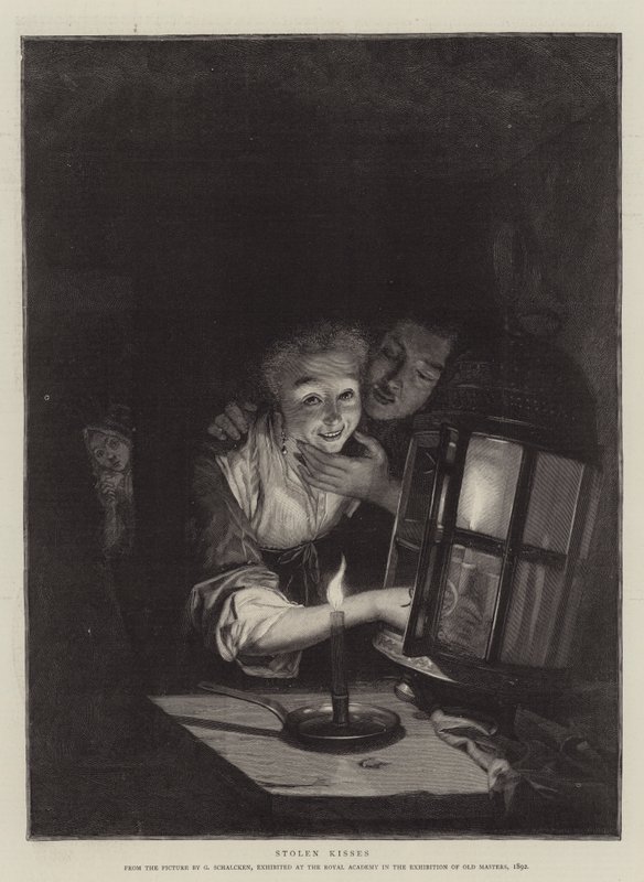 Ukradené polibky od Godfried Schalcken