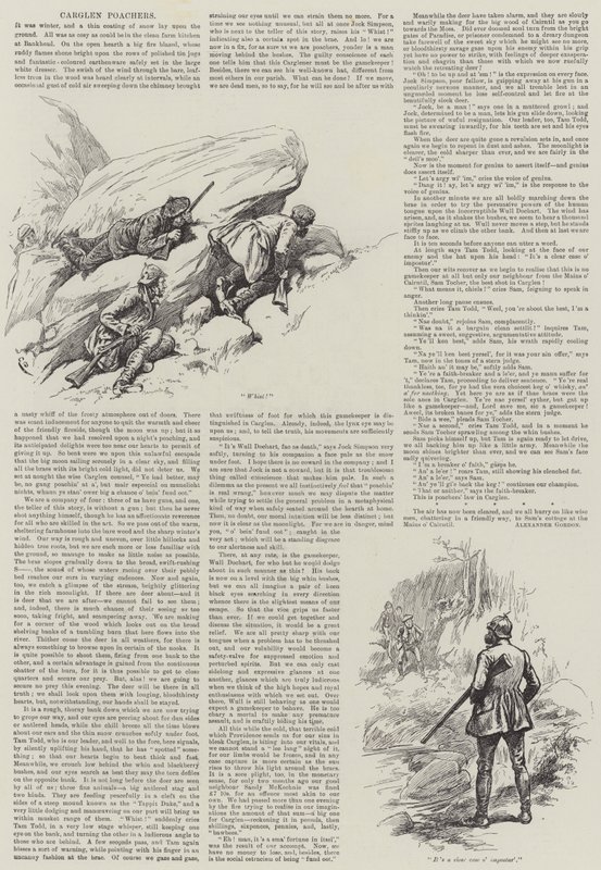 Carglen Poachers od Gordon Frederick Browne