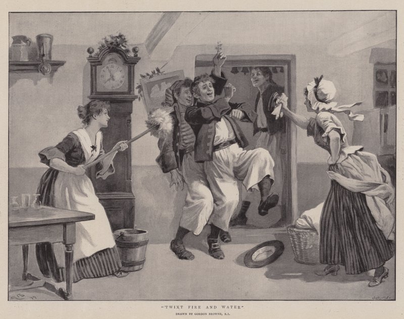 Twixt Oheň a Voda od Gordon Frederick Browne