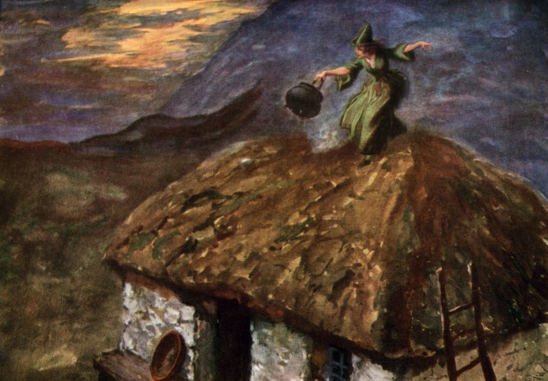 Ilustrace k Pohádce o kotli od Gordon Frederick after Browne