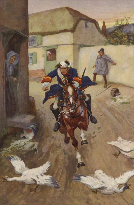 Let (barevné lito) od Gordon Frederick (after) Browne