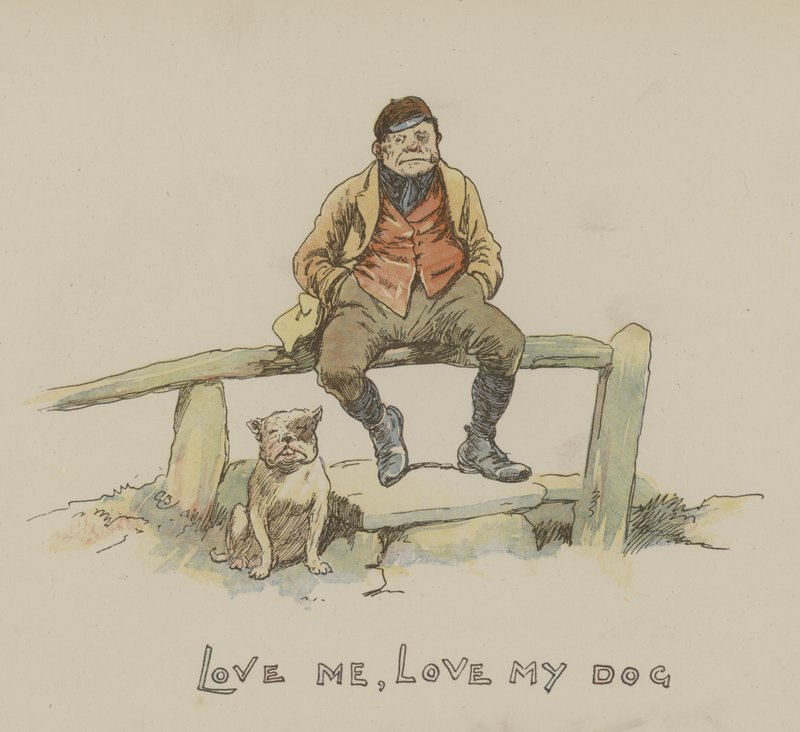 Miluj mě, miluj mého psa od Gordon Frederick Browne