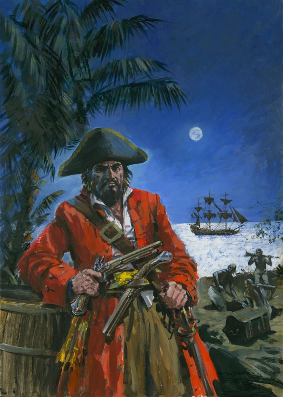 Kapitán Kidd od Graham Coton