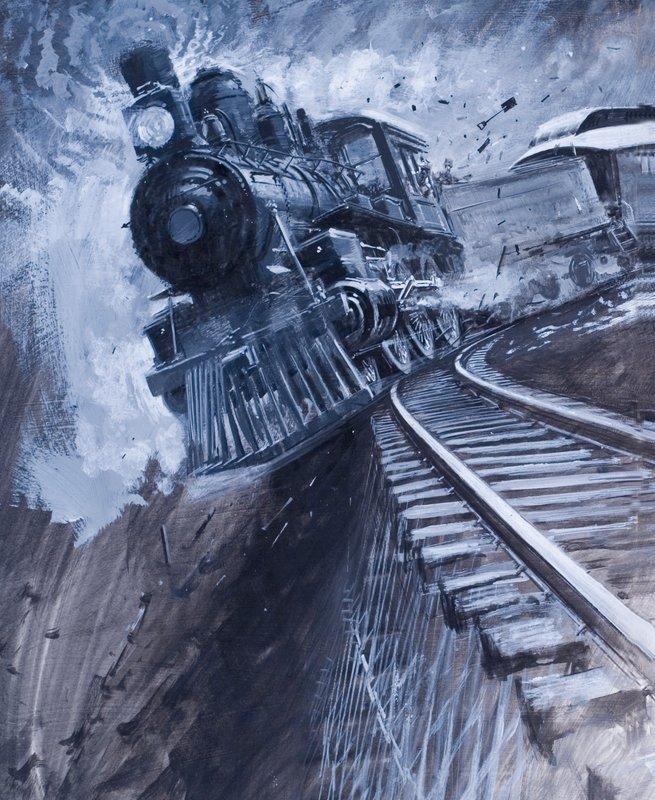 Katastrofa společnosti Southern Railway of America od Graham Coton