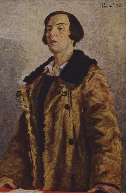 Předsedkyně (barva lito) od Grigory Grigorievich Ryazhsky