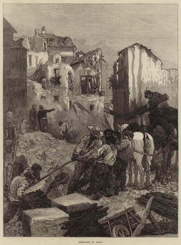 Přestavba St Cloud od Guillaume Regamey